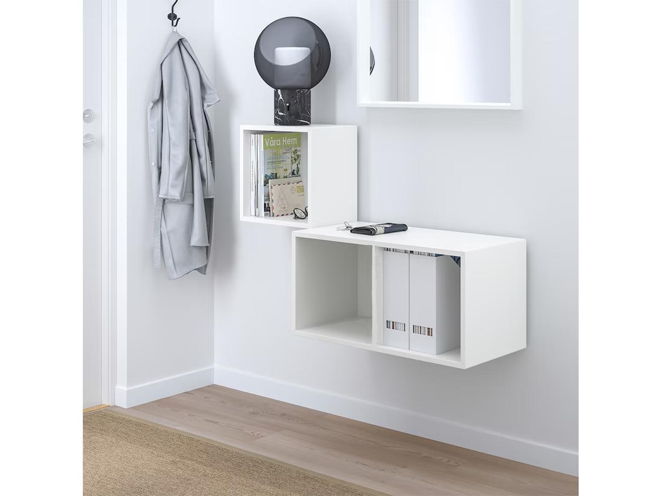 Стеллаж Экет 118 white ИКЕА (IKEA) изображение товара